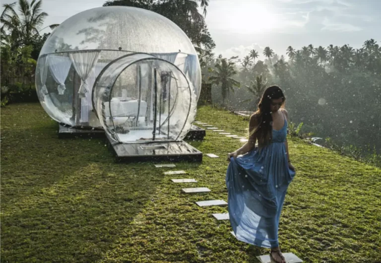 bubble tent stargaze